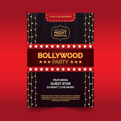 Bollywood Poster Template